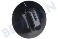 Zanussi 1523165114 Spülmaschinen Knopf geeignet für u.a. ID6245X, ID6345, Schwarz geeignet für u.a. ID6245X, ID6345,