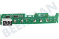 Inventum 30401000277 Geschirrreiniger Leiterplatte und Anzeige geeignet für u.a. IVW6008A/03, IVW6015A/01
