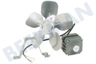 Universell Eiskast Motor geeignet für u.a. verschiedene Modelle, rechtsdrehend Ventilator 10 W komplett geeignet für u.a. verschiedene Modelle, rechtsdrehend