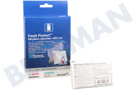 Constructa 17007000 Eiskast Filter geeignet für u.a. Gemüseschubladen mit Feuchtigkeitskontrolle FreshProtect Ethylen Nachfüllset geeignet für u.a. Gemüseschubladen mit Feuchtigkeitskontrolle