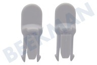 Novamatic 603659, 00603659 Kühlschrank Scharnier geeignet für u.a. GSV34V30 für Gefrierfach (Klappe) -weiss- geeignet für u.a. GSV34V30