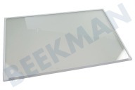 Pitsos 670907, 00670907 Kühlschrank Glasplatte geeignet für u.a. KG36NX73, KDN30X13 mit Strip, 500x323x4mm geeignet für u.a. KG36NX73, KDN30X13