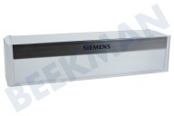 Siemens 447353, 00447353 Kühlschrank Flaschenfach geeignet für u.a. KI18LA60, KI28SA50 Transparent 415x115x100mm geeignet für u.a. KI18LA60, KI28SA50