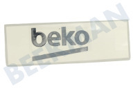 Beko 5786590200 Tiefkühler Beko-Logo-Aufkleber geeignet für u.a. verschiedene Modelle