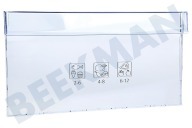 Beko 5906370500 Eisschrank Blende geeignet für u.a. FNE290E, RFNE270K von Gefriergutschale geeignet für u.a. FNE290E, RFNE270K