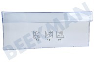 Beko 4634610100 Tiefkühlschrank Blende geeignet für u.a. CSA365K30, CN365E30, RCNA365K20 für Gefrierschrankschublade geeignet für u.a. CSA365K30, CN365E30, RCNA365K20