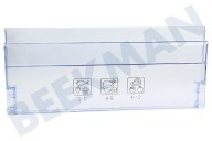 Beko 5906370600 Tiefkühlschrank Gefrierfachklappe geeignet für u.a. FNE290E, RFNE270 Durchsichtig geeignet für u.a. FNE290E, RFNE270