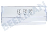 Beko 5906370700 Kühlschrank Gefrierfachklappe geeignet für u.a. FNE290E, RFNE270 Durchsichtig geeignet für u.a. FNE290E, RFNE270