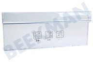 Beko 4636510100 Kühlschrank Blende geeignet für u.a. RCNA365E40X, RCNA400E32ZX Aus der Gefrierschublade geeignet für u.a. RCNA365E40X, RCNA400E32ZX