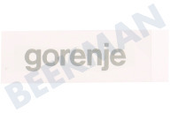 Gorenje 413324 Kühler Gorenje-Logo-Aufkleber geeignet für u.a. verschiedene Modelle