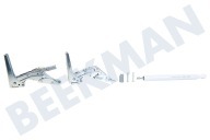 Liebherr 9590166 Tiefkühlschrank Scharnier geeignet für u.a. IKB221420B, IKB261420 2 Stück mit Gasfeder geeignet für u.a. IKB221420B, IKB261420