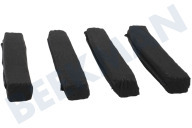 7236280 Tiefkühlschrank Filter geeignet für u.a. KKF-RF Kohlefilter, 4 Stück geeignet für u.a. KKF-RF