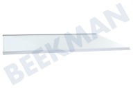 Teka 480132101134  Glasplatte geeignet für u.a. WBE3413AS, WTE3111W 490x320mm mit Schutzrand geeignet für u.a. WBE3413AS, WTE3111W