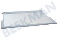 Elvita 481245088232 Eiskast Glasplatte geeignet für u.a. WKR1440, WME1610, WM1824 510x320mm komplett mit Schutzrand geeignet für u.a. WKR1440, WME1610, WM1824