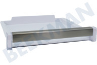 Whirlpool 481010878428 Kühlschrank Gefrier-Schublade geeignet für u.a. AFB1841A, AFB1842A Transparent, Schublade geeignet für u.a. AFB1841A, AFB1842A