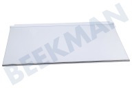 Atag-pelgrim 481010747964 Eisschrank Glasplatte geeignet für u.a. KS32102AA01, KD62102AA01 Oberes Einlegefach mit Leisten geeignet für u.a. KS32102AA01, KD62102AA01