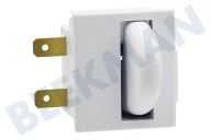 Ikea 2263121044  Schalter geeignet für u.a. ZI9311DIS, ZI9454, quadratischer Seitenanschluss geeignet für u.a. ZI9311DIS, ZI9454,
