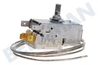 Nordland 2262348200 Kühlschrank Thermostat geeignet für u.a. ZNB32NC, S65326KG K59-L2049, 3 Kontakte geeignet für u.a. ZNB32NC, S65326KG