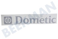 Dometic 3868500491  Aufkleber geeignet für u.a. Dometic Klimaanlagen Logo Dometic geeignet für u.a. Dometic Klimaanlagen