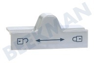 Dometic 241327200 Kühlschrank Türverriegelung Schieber grau geeignet für u.a. RM7405, RM7360