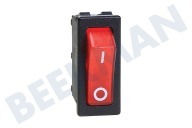 Electrolux loisirs 292627350  Schalter beleuchtet, rot geeignet für u.a. RM4211, RM4401
