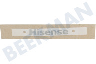 Hisense HK1501596 Tiefkühler Hisense-Logo-Aufkleber geeignet für u.a. Verschiedene Modelle