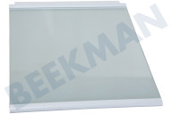 Etna HK1862150 Eisschrank Glasplatte geeignet für u.a. RS670N4BC2, RS670N4HW1 Komplett, über der Gefrierschublade geeignet für u.a. RS670N4BC2, RS670N4HW1