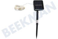 Universell 014031  Solar-LED-Lichtschlauch 100 LED 11,9 Meter geeignet für u.a. Außenbereich, IP44, 11,9 Meter