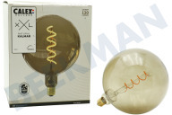Calex 2101004800 XXL Kalmar Natural Spiral Filament  LED-Lampe E27 5 Watt geeignet für u.a. E27 5 Watt, 130Lm 1800K Dimmbar