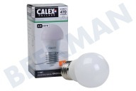 Calex  1301000901 LED Kugellampe 240V, 4,9 W, 470 LM, E27 P45, 2700 K geeignet für u.a. E27 P45