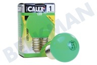 Calex  473416 Calex LED Farbleuchte Grün 240V 1W E27 geeignet für u.a. E27 P45 1W 12Lm 240V