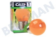 Calex  473429 Calex LED Farblampe Orange 240V 1W E27 geeignet für u.a. E27 P45 1W 12Lm 240V
