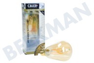 Calex  425400 Calex LED Vollglas Filament 3,5W E14 Gold ST48 geeignet für u.a. E14 3,5W 320Lm 240V 2100K Dimmbar