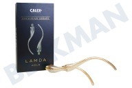 Calex  425980 Calex Lamda Ledlampe 4W E27 Gold dimmbar (2 Stück) geeignet für u.a. E27, 4W, 140 Lumen, 2100K, dimmbar