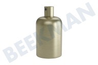 Calex 940404 Calex Aluminium  Lampenfassung Matt Bronze E27 40mm geeignet für u.a. E27, aluminium Kabelklemme, max. 250V-60W