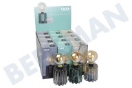Calex  3001001200 Tischlampendisplay, 12 Stück, 3 Farben geeignet für u.a. Tischlampe Wave, funktioniert mit AA-Batterien (nicht im Lieferumfang enthalten)