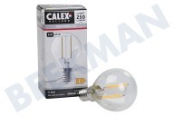Calex  1101000800 Calex LED Vollglas Filament Kugellampe 2 Watt, 250lm E14 geeignet für u.a. E14 P45