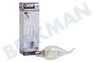 1101005600 LED-Kerzenlampe Vollglas, klar, 3,5 Watt, E14