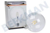 Calex  1101003100 LED-Vollglas Filament Kugellampe 4,5 Watt, E27 geeignet für u.a. E27 GLB125 Dimmbar
