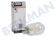 Calex  1101004000 LED-Vollglas-Langfaden-Röhrenlampe 3,5 Watt, E27 geeignet für u.a. E27 T45L Klar, Dimmbar