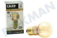 Calex  1201000200 LED Fiberoptik P45 Gold SMD Dimmbar E27 2,3 Watt geeignet für u.a. E27 2,3 Watt, 65lm 1800K