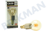 Calex  1001003100 LED Kugel P45 Gold Flex Filament E14 4,0 Watt geeignet für u.a. E14 4,0 Watt, 265lm 2100K