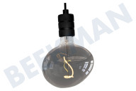 Calex 2101008300  Pebble Flex Filament Titan 4 Watt, E27 dimmbar geeignet für u.a. E27 4 Watt, 70lm 1800K Dimmbar