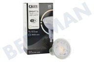 Calex 429117  Smart LED Reflektorlampe GU10 CCT Dimmbar geeignet für u.a. 220-240 Volt, 4,9 Watt, 345 lm, 2200-4000K