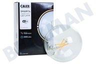 Calex 429036  Smart LED Filament Clear Globelamp E27 Dimmbar geeignet für u.a. 220-240 Volt, 7,5 Watt, 1055 lm, 1800-3000 K