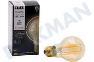 Calex 5101002100  Smart LED Filament Gold Standardlampe E27 Dimmbar geeignet für u.a. 220-240 Volt, 7 Watt, 806lm, 1800-3000K