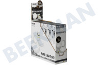 Calex 4001000400Display  Spot-On-Pucklights geeignet für u.a. 8 Lumen, 2700–6500 K