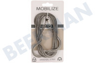 Mobilize 26931  Smartphone-Tragegurt Silber geeignet für u.a. Smartphone, Tasche, Universal
