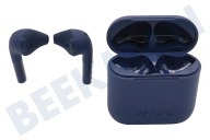 Universell DEFD4214  True Go Slim Earbuds, Blau geeignet für u.a. Kabellos, Bluetooth 5.0, USB-C