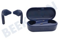 Defunc DEFD4274  True Basic Earbuds, Blau geeignet für u.a. Kabellos, Bluetooth 5.2, USB-C